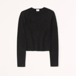 Abercrombie & Fitch black sweater top